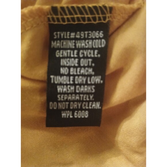 Rock And Roll Denim West Desperado Orange Graphic Tee Shirt  Size Medium - Picture 4 of 4